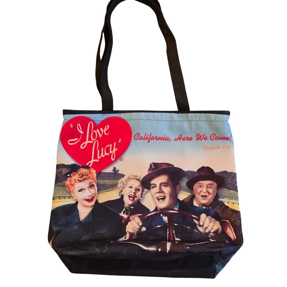 I Love Lucy California Here We Come Episode 110 Tote Bag Salamander Graphix